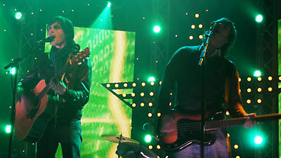 Athlete Wires Athlete performing Wires on BBC1 Children In Need