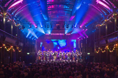 NYPBoS Illumination National Youth Pipe Band of Scotland performing 'Illumination' from the Old Fruit Market Glasgow