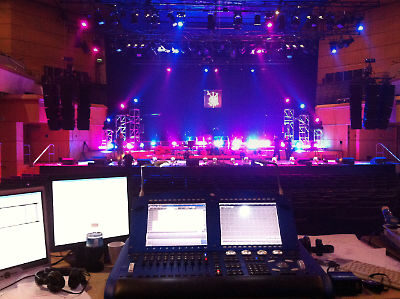 IDPB Ascension Concert Hog 3 Programming the Hog 3 Lighting Desk at the Glasgow Royal Concert Hall for the Inverary and District Pipe Band Ascension Concert