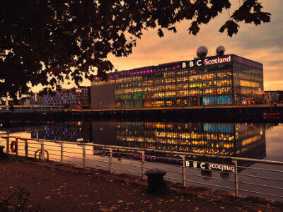 BBC TV Studios Pacific Quay Glasgow